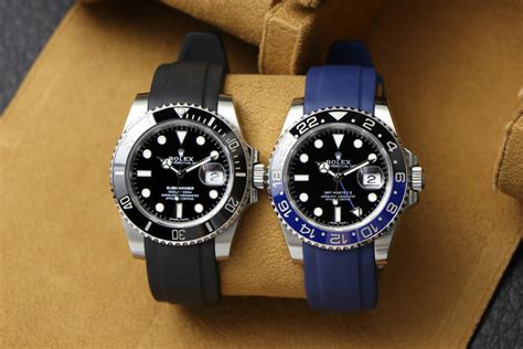 rolex submariner rubber watch band.